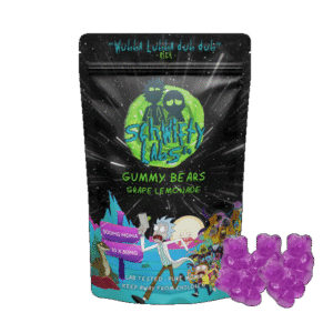 500MG MDMA Gummy Bears – Grape Lemonade