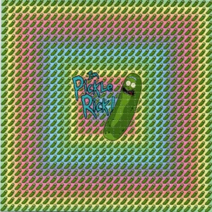 Rick and Morty Pickle LSD Tabs